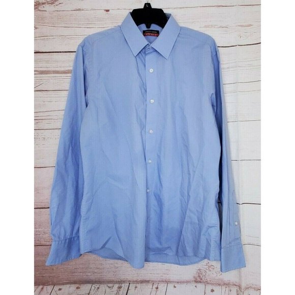 Pierre Cardin Shirts Pierre Cardin Blue Buttonup Extra Slim Fit L